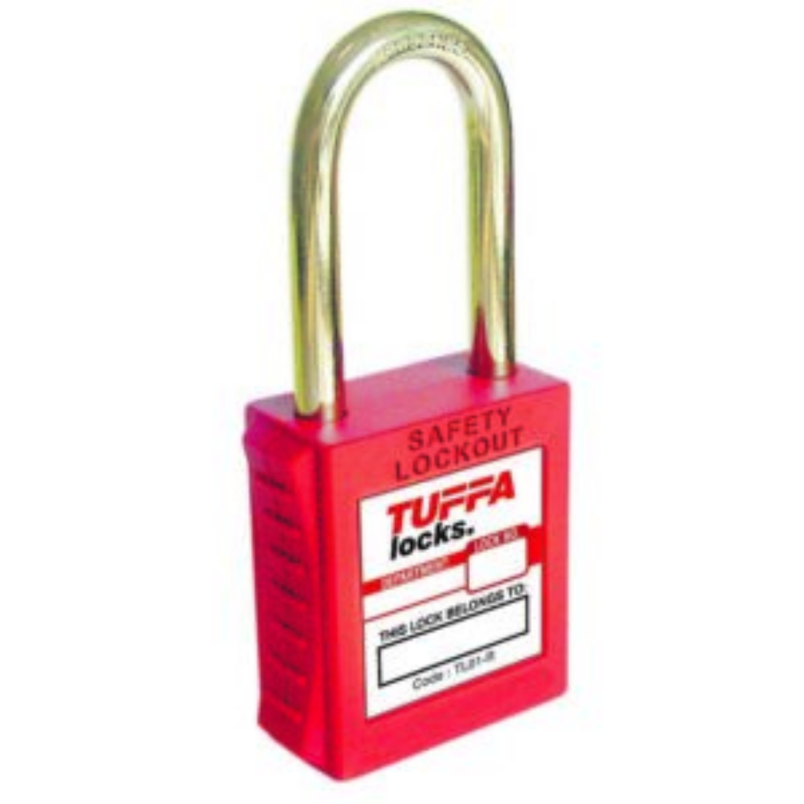 Picture of Red 46mm Personal Isolation Safety Padlock – Keyed Differently