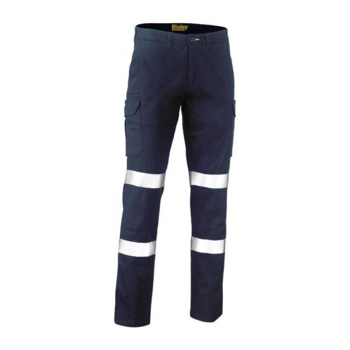 Picture of Bisley Taped Stretch Cotton Drill Cargo Pants NAVY