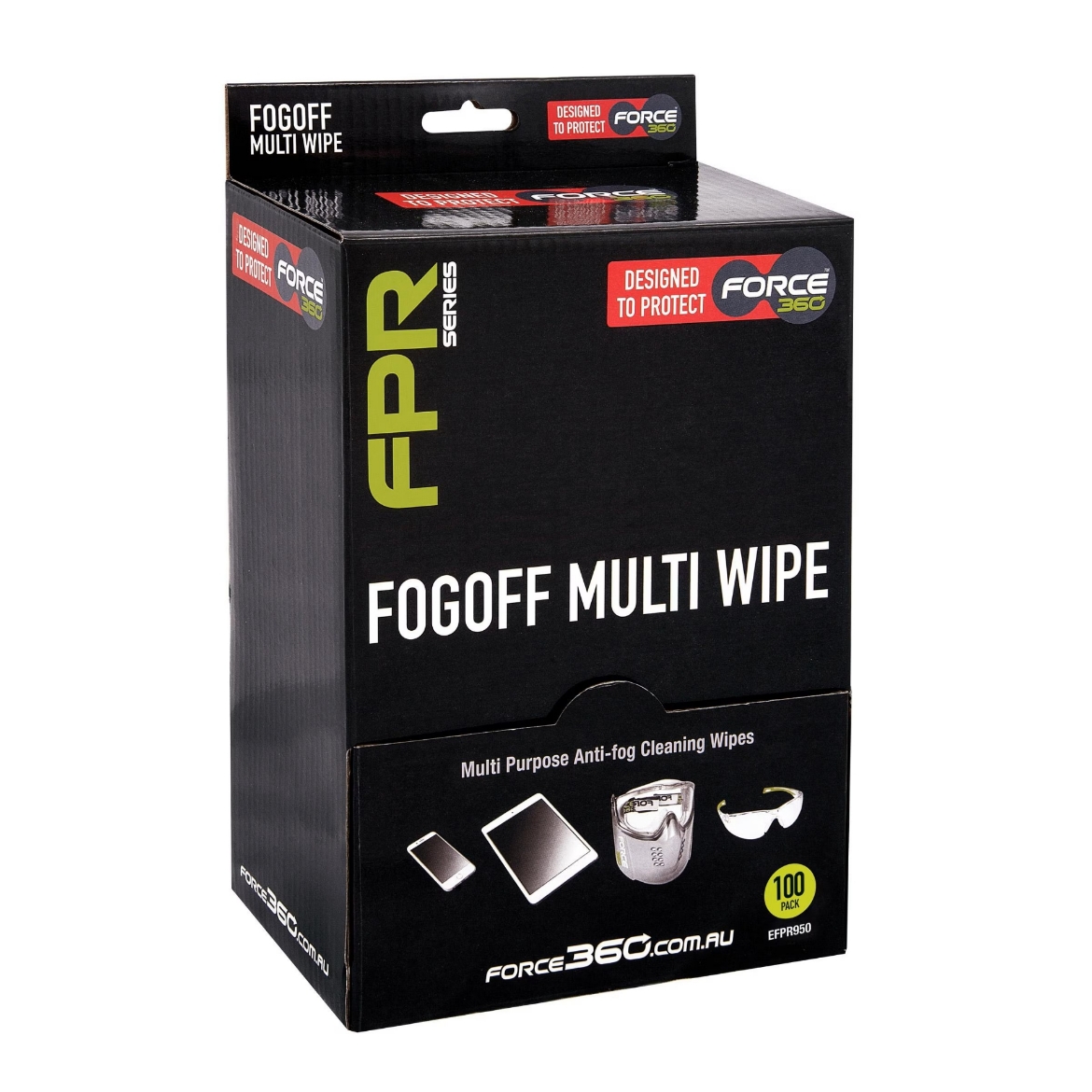 Picture of Force360 FogOff Multi Wipes (100 wipes per box)
