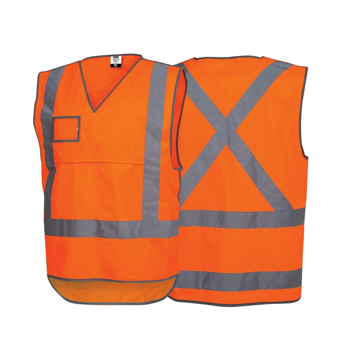 Picture of Force 360 Day/Night Orange X-Back Safety Vest