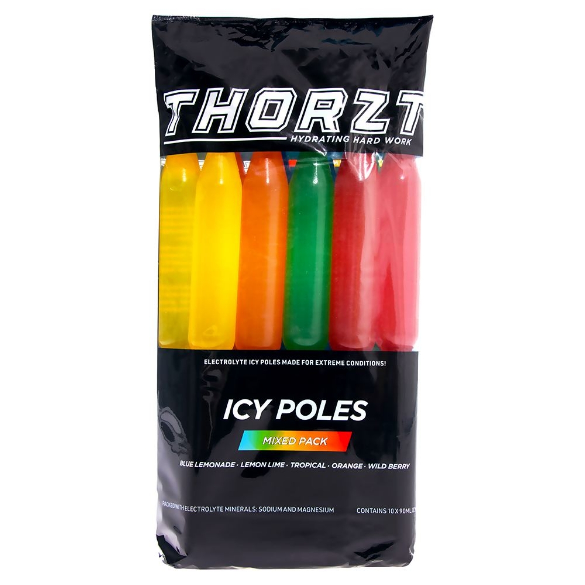 Picture of Icy Pole Mixed Flavour Pack 10 x 90ml tubes per pack (15 x packs of 10)