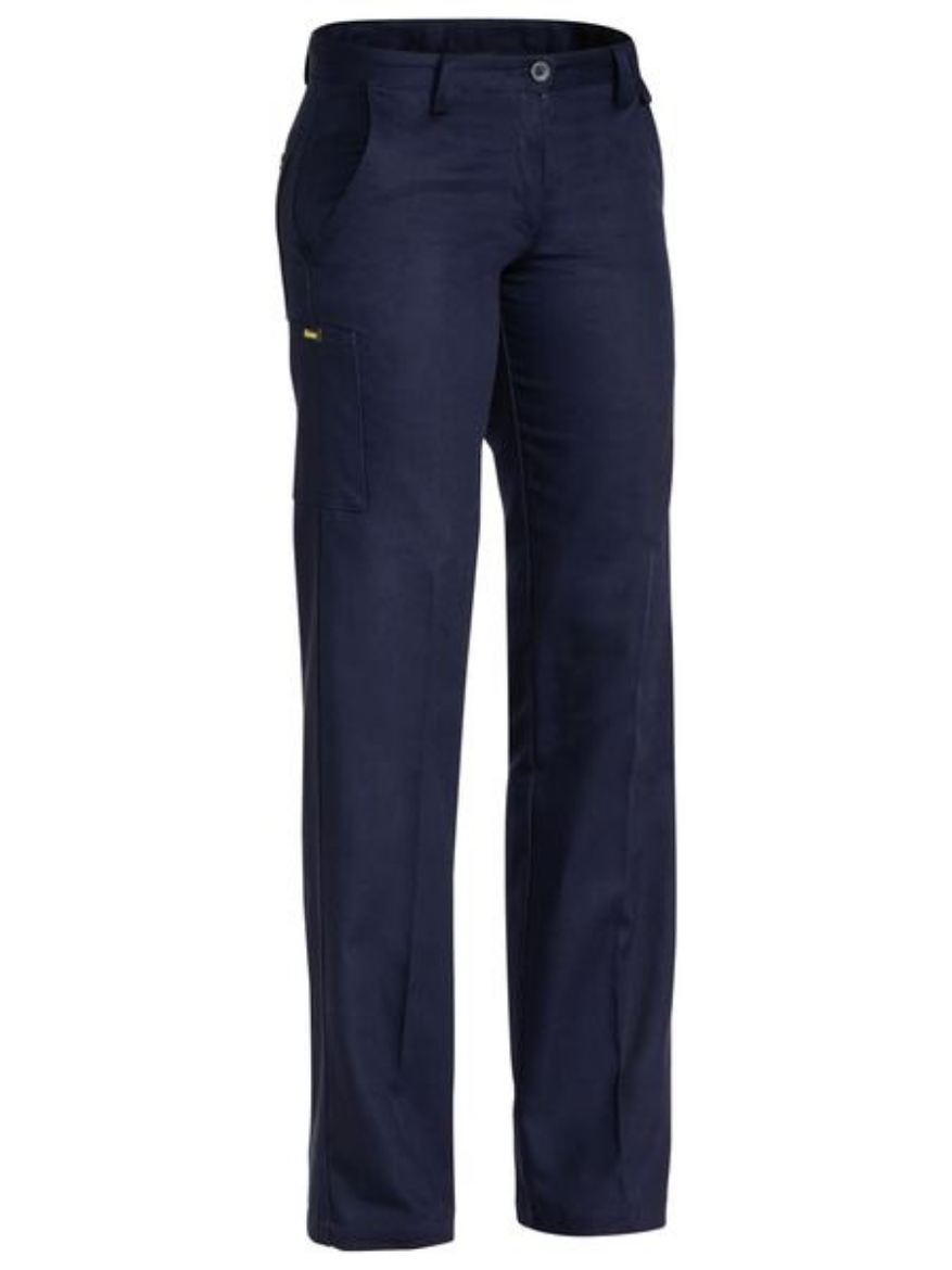 Picture of Bisley Womens Original Cotton Drill Work Pant - Navy